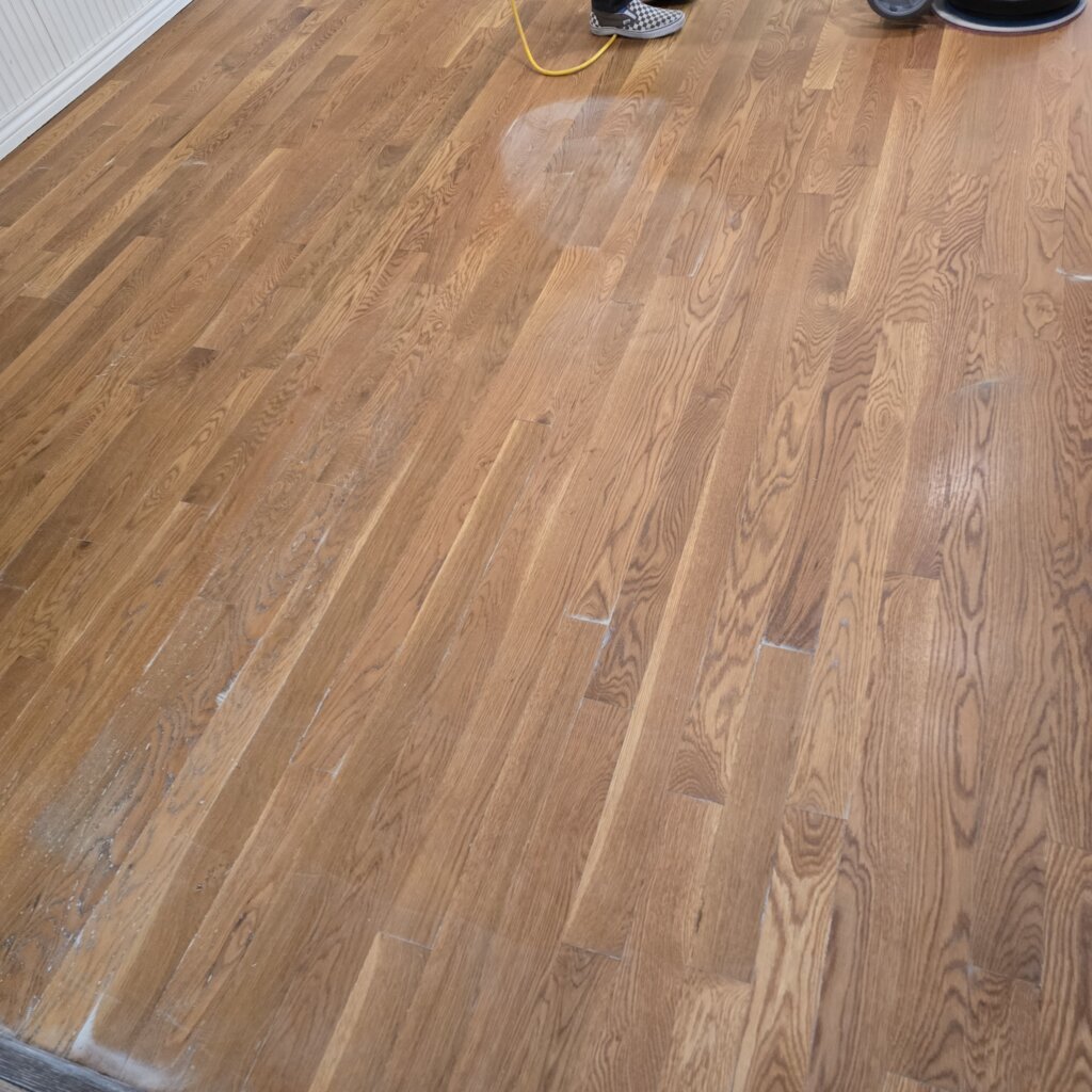 Hardwood Screen and Recoat Service in Denver, CO. Call us today for a free quote!