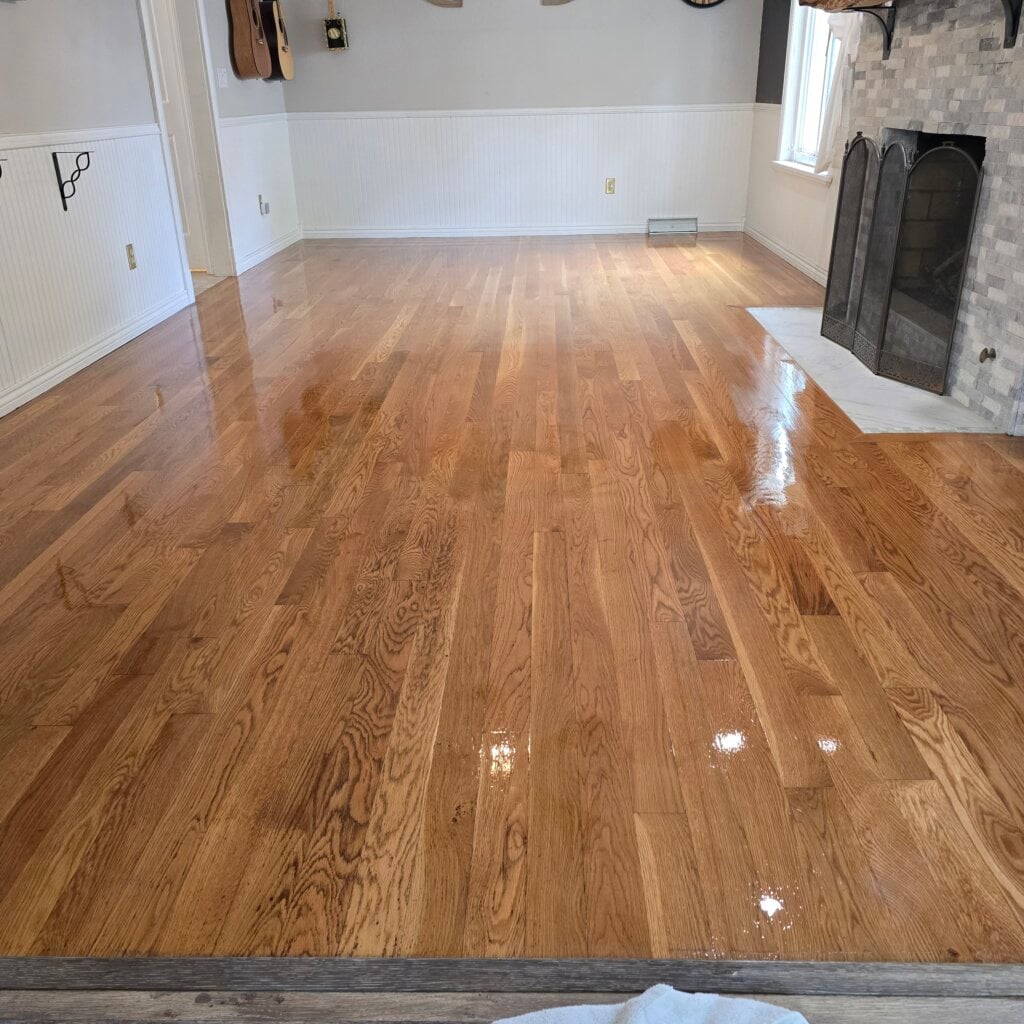 Hardwood Screen and Recoat Service in Denver, CO. Call us today for a free quote!