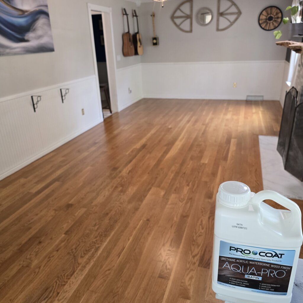 Hardwood Screen and Recoat Service in Denver, CO. Call us today for a free quote!